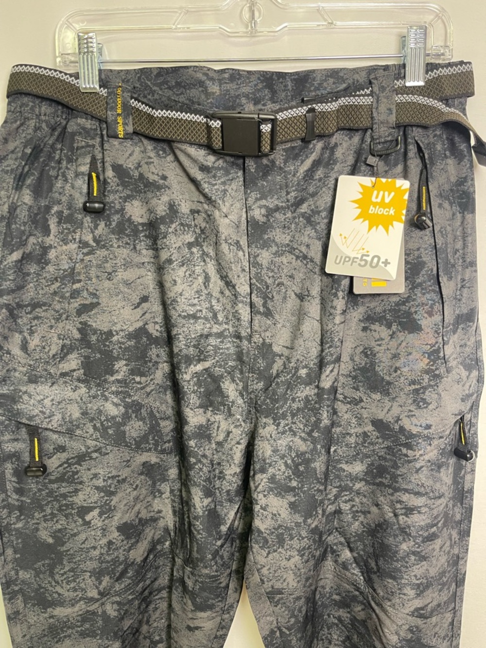 SIKAINI Outdoor Camouflage Utility Pants in Gray and Black - Picture 5 of 15